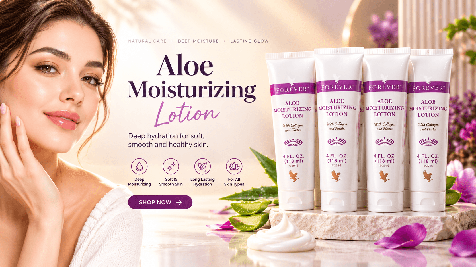 Aloe Moisturizing Lotion thumbnail 2